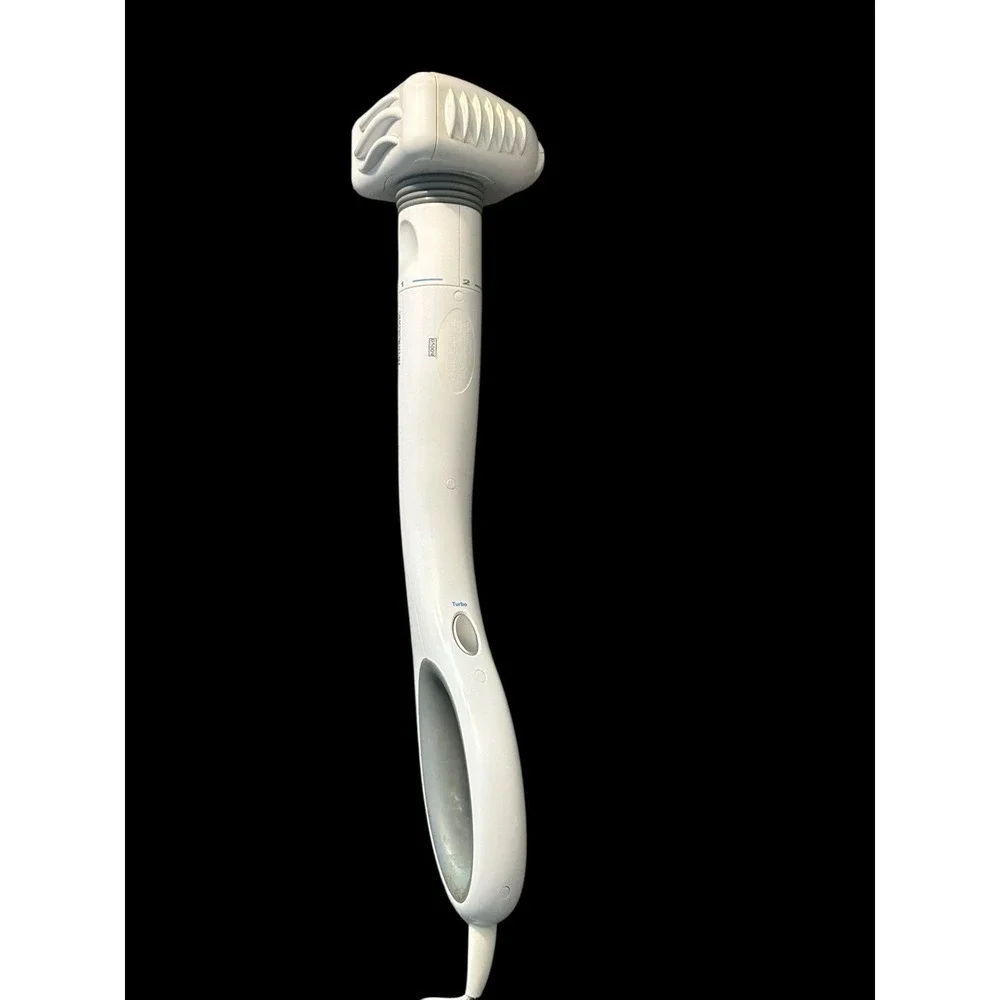 Brookstone TheraSpa Turbo Massager Vibrating Body Wand BAM5000 w/ Power Cord